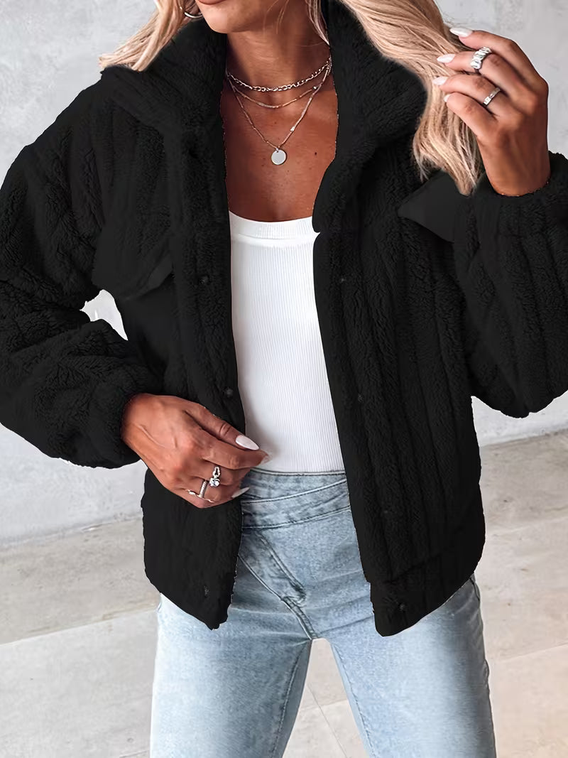 Whitney Faux Fur Shacket - Luxe, Cozy Outerwear for Everyday Style