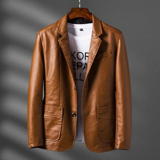 Ashford Classic Leather Coat - Timeless Style, Superior Craftsmanship
