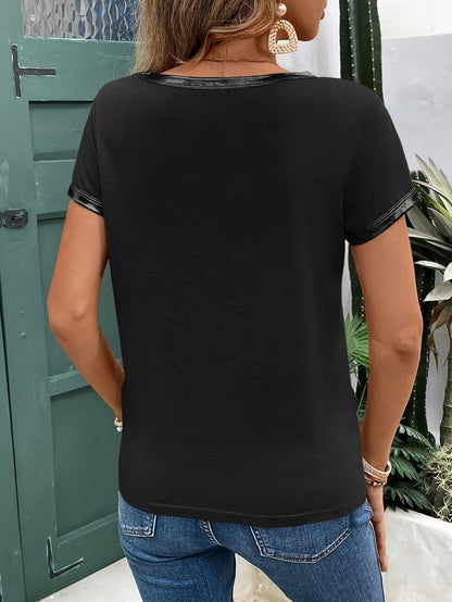 Riviera Shine V-Neck Tee