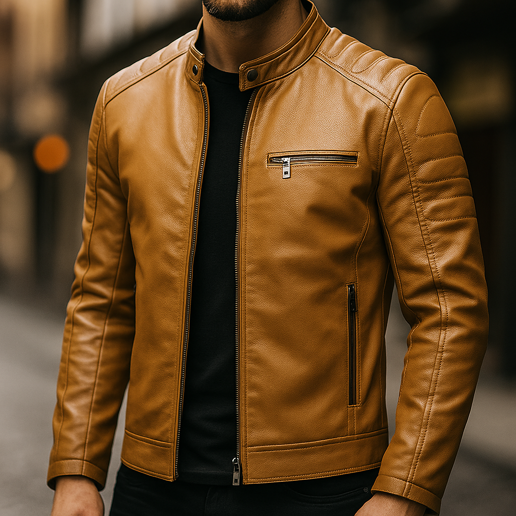 Café Racer Inspired Moto Jacket