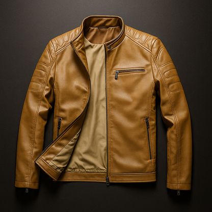 Café Racer Inspired Moto Jacket