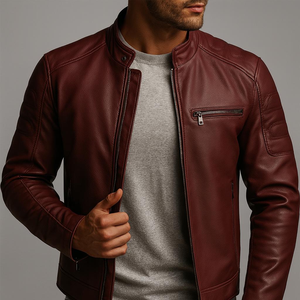 Café Racer Inspired Moto Jacket