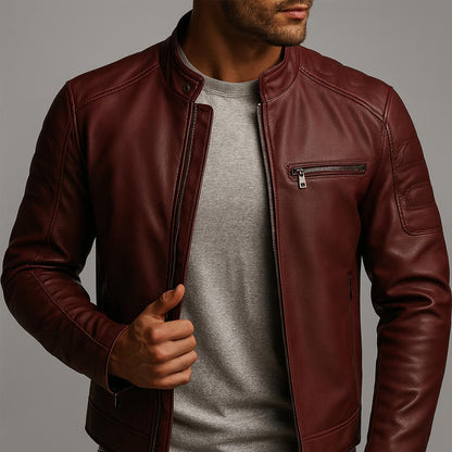 Café Racer Inspired Moto Jacket