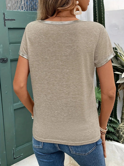 Riviera Shine V-Neck Tee