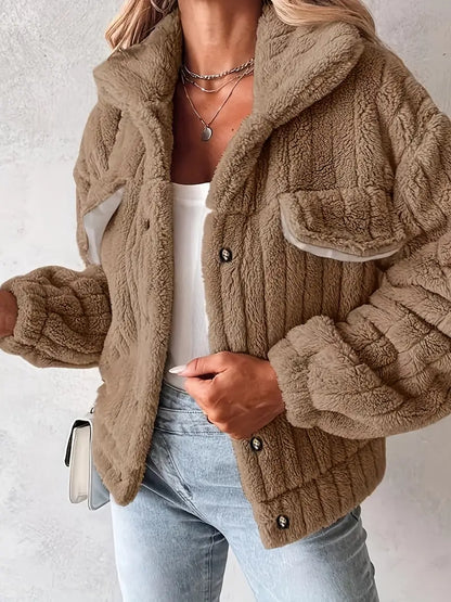 Whitney Faux Fur Shacket - Luxe, Cozy Outerwear for Everyday Style