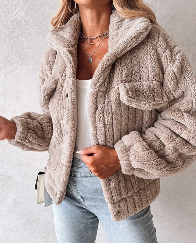 Whitney Faux Fur Shacket - Luxe, Cozy Outerwear for Everyday Style