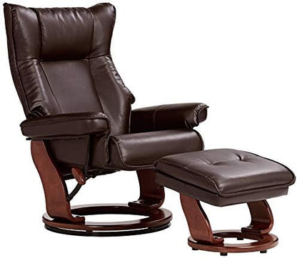 Morgan Swivel Recliner Chair With Ottoman