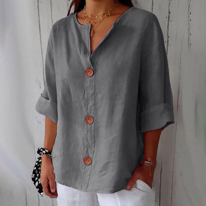 Riviera Linen Atelier Blouse