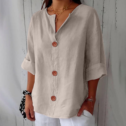 Riviera Linen Atelier Blouse