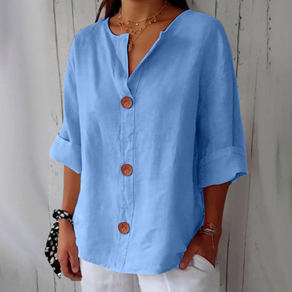 Riviera Linen Atelier Blouse