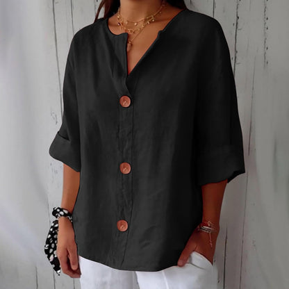 Riviera Linen Atelier Blouse