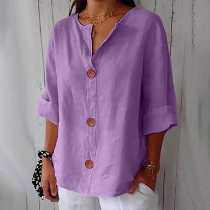 Riviera Linen Atelier Blouse
