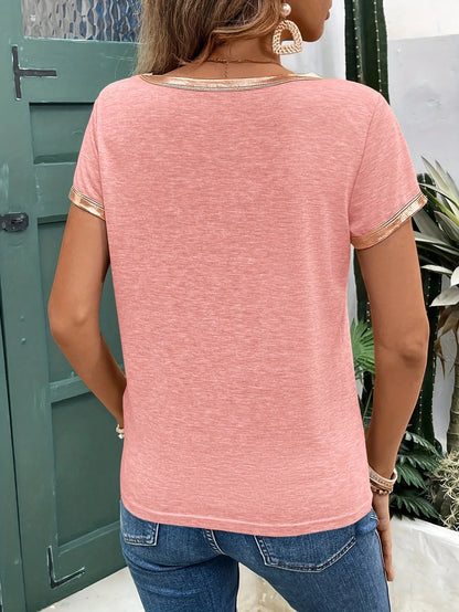 Riviera Shine V-Neck Tee