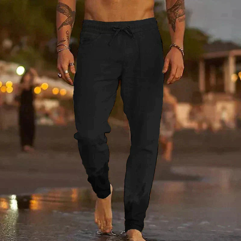 Jaxon Linen Pants - Casual, Lightweight & Breathable