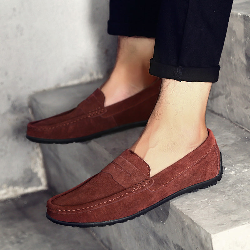 Weekend-Ready Suede Loafer