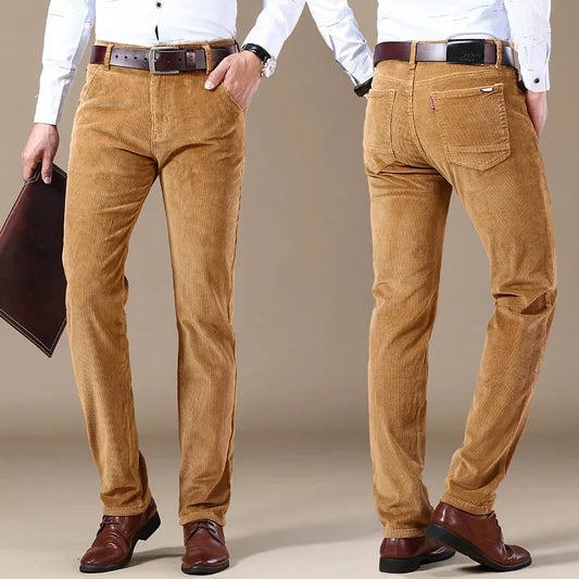 Ravelle Modern-Fit Corduroy Pants