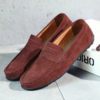 Weekend-Ready Suede Loafer