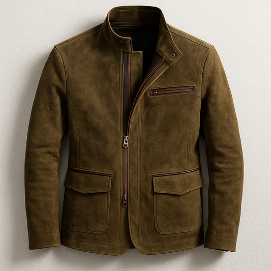 Harrison Suede Jacket – Timeless Style, Premium Comfort