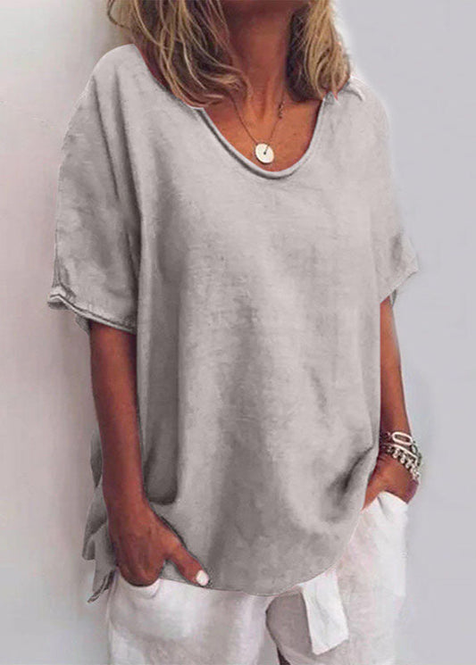 Positano Slouch Tee - Relaxed-Fit Everyday T-Shirt