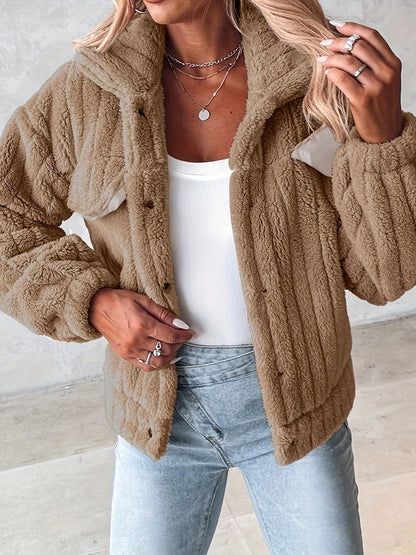 Whitney Faux Fur Shacket - Luxe, Cozy Outerwear for Everyday Style